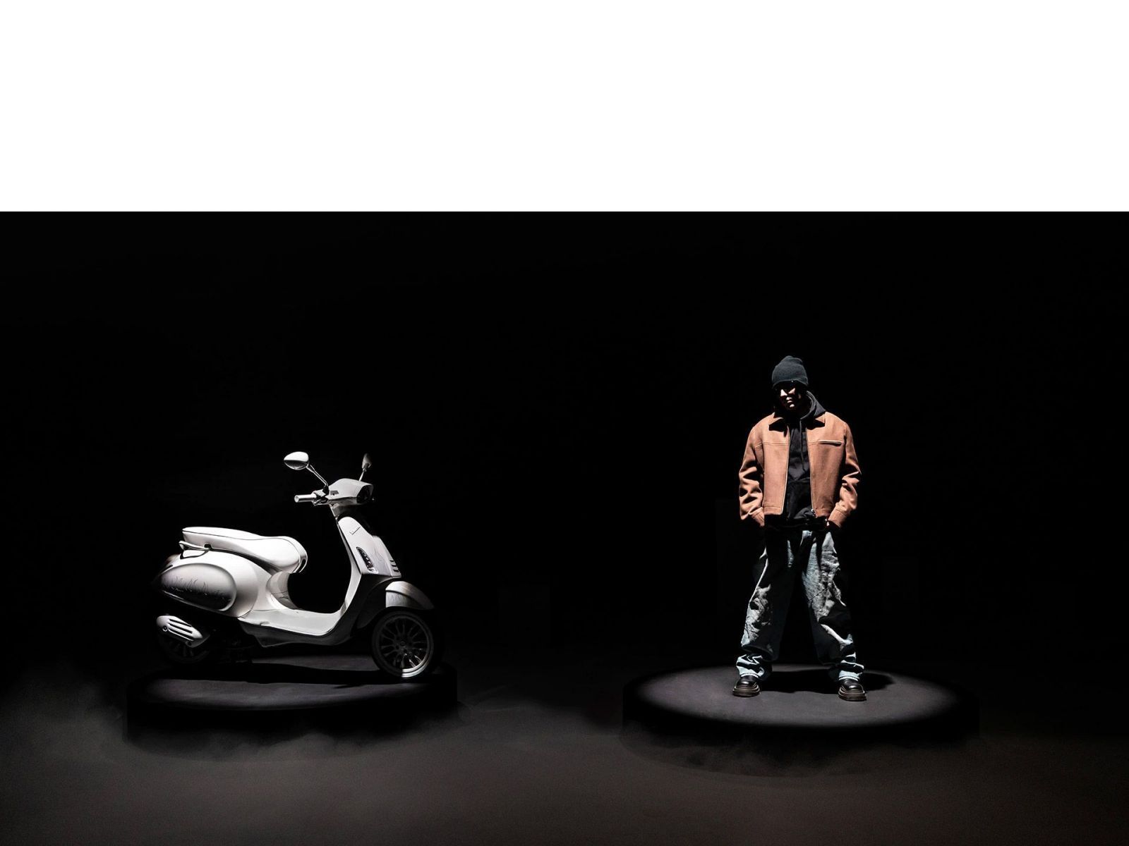 Мотороллер VESPA Sprint 50 Justin Bieber, 2021, белый